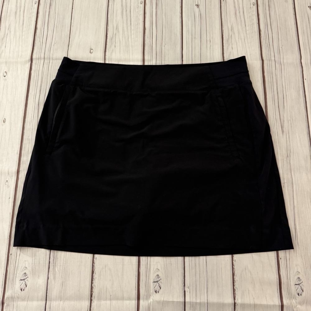 Athleta Black Women's Athletic Skort with Pockets